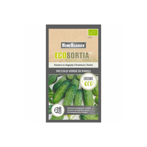 Eko sjeme krastavca Piccolo verde di Parigi